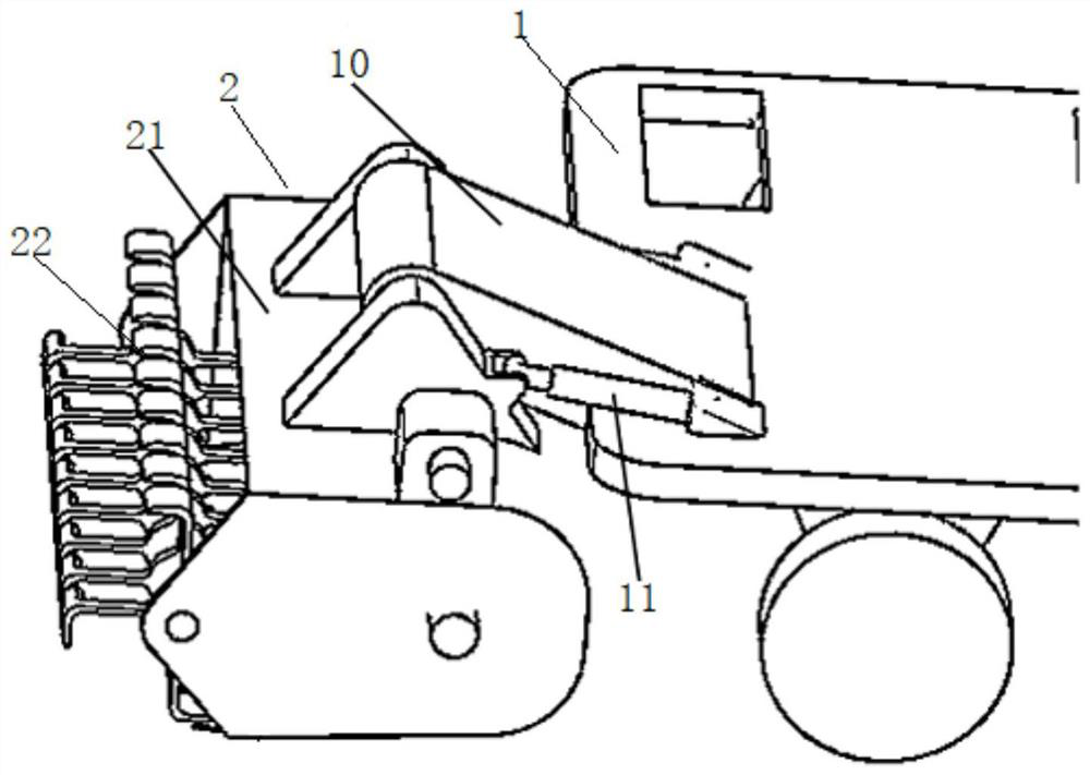 A straw returning integrated equipment