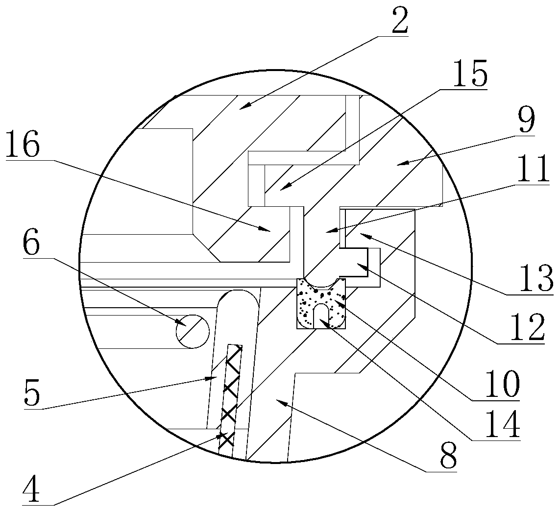 Bathroom filtering assembly and floor drain applying bathroom filtering assembly