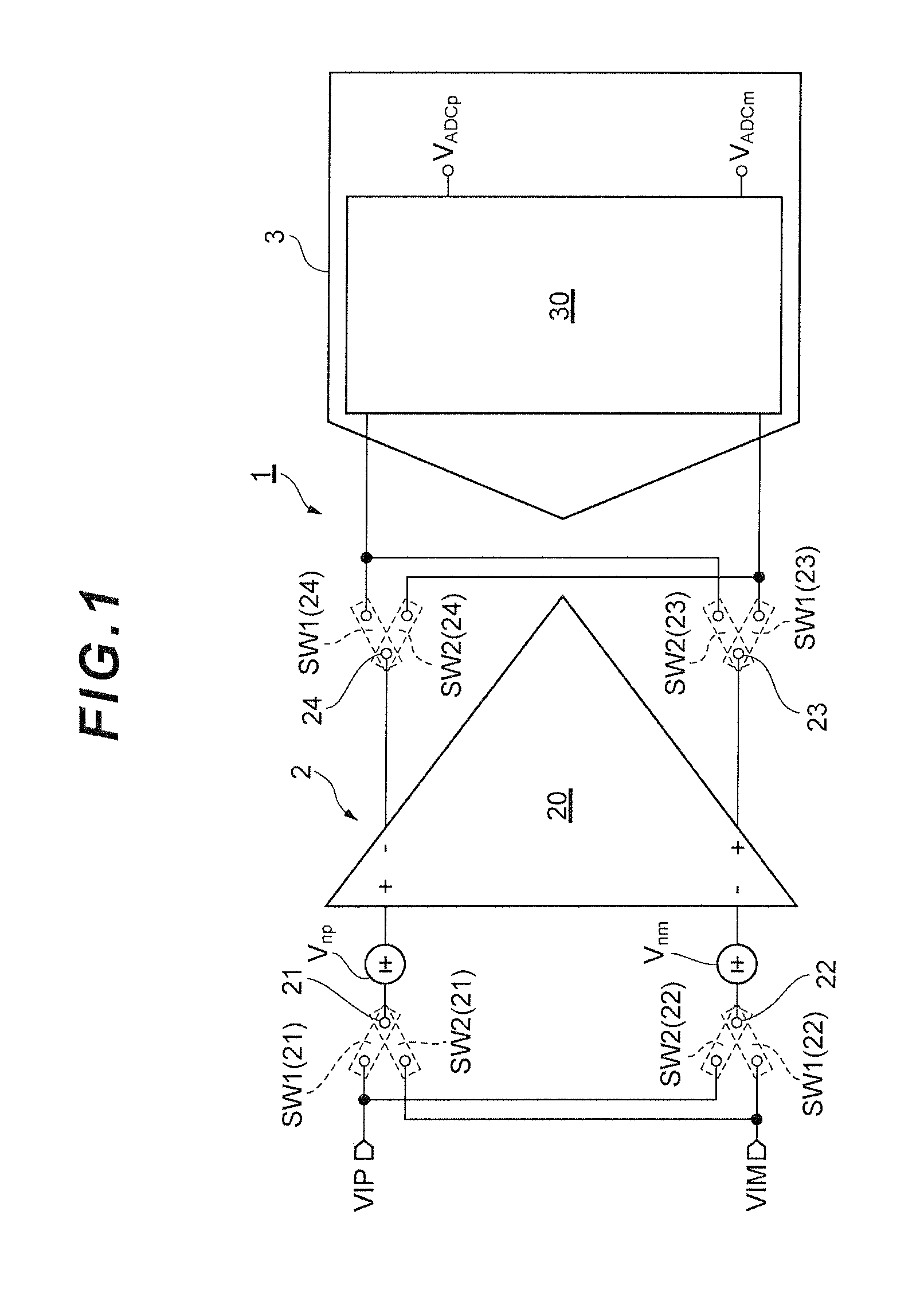 Analog-digital conversion system and method for controlling the same