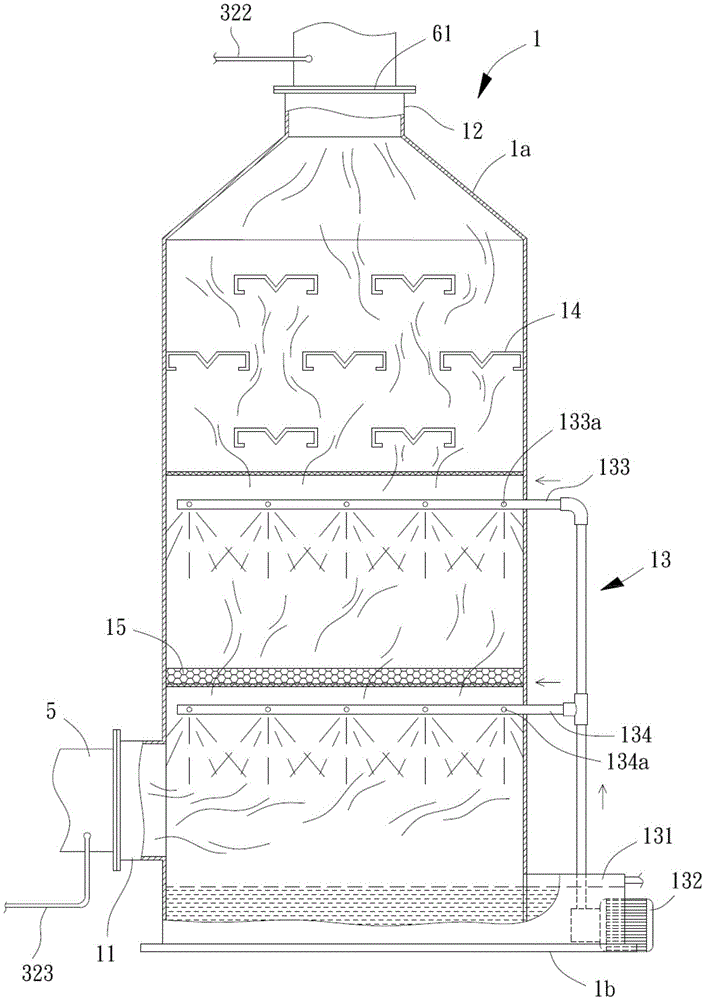 Exhaust purifying device