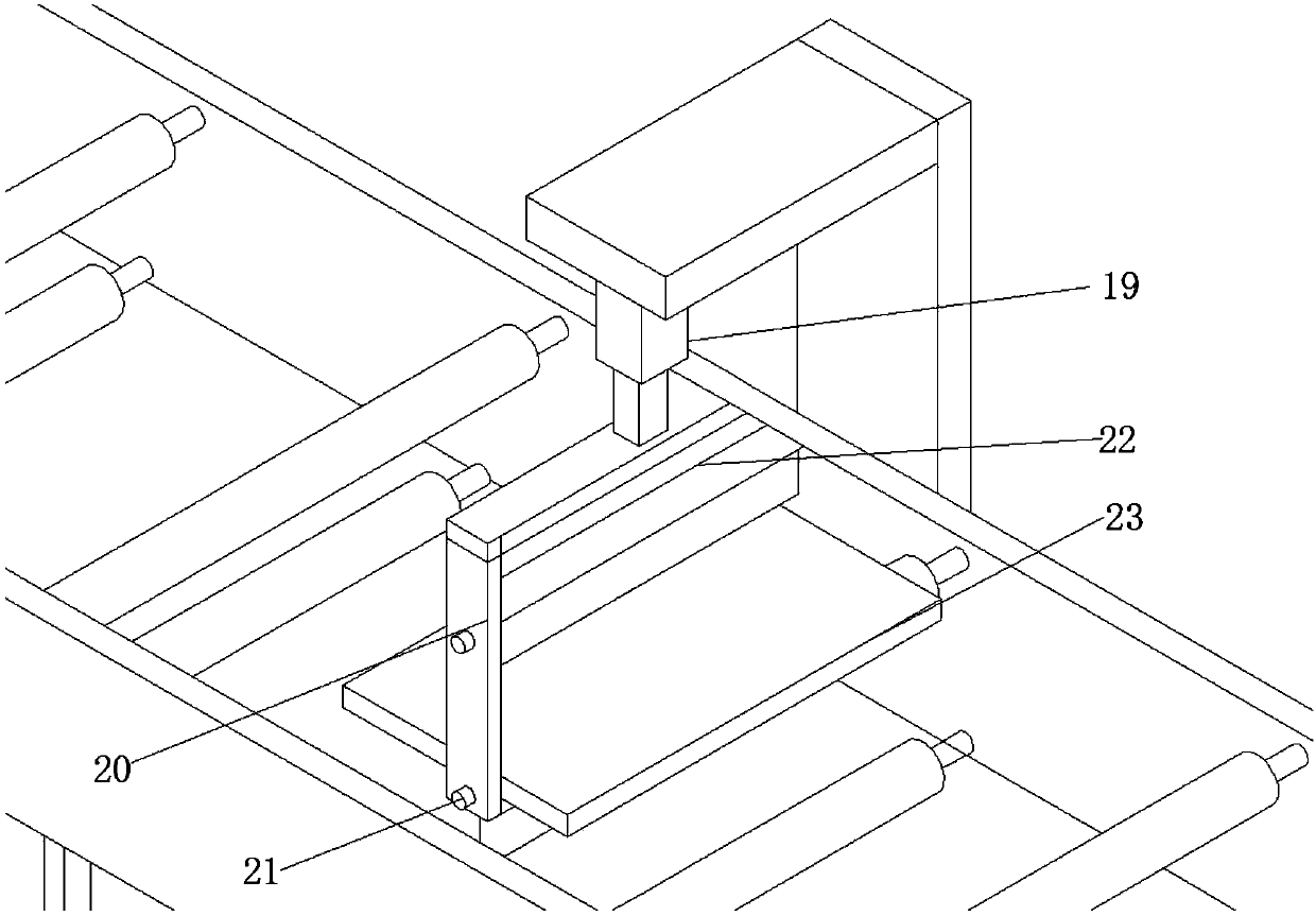 Diffusion film printing machine capable of conducting up-down printing