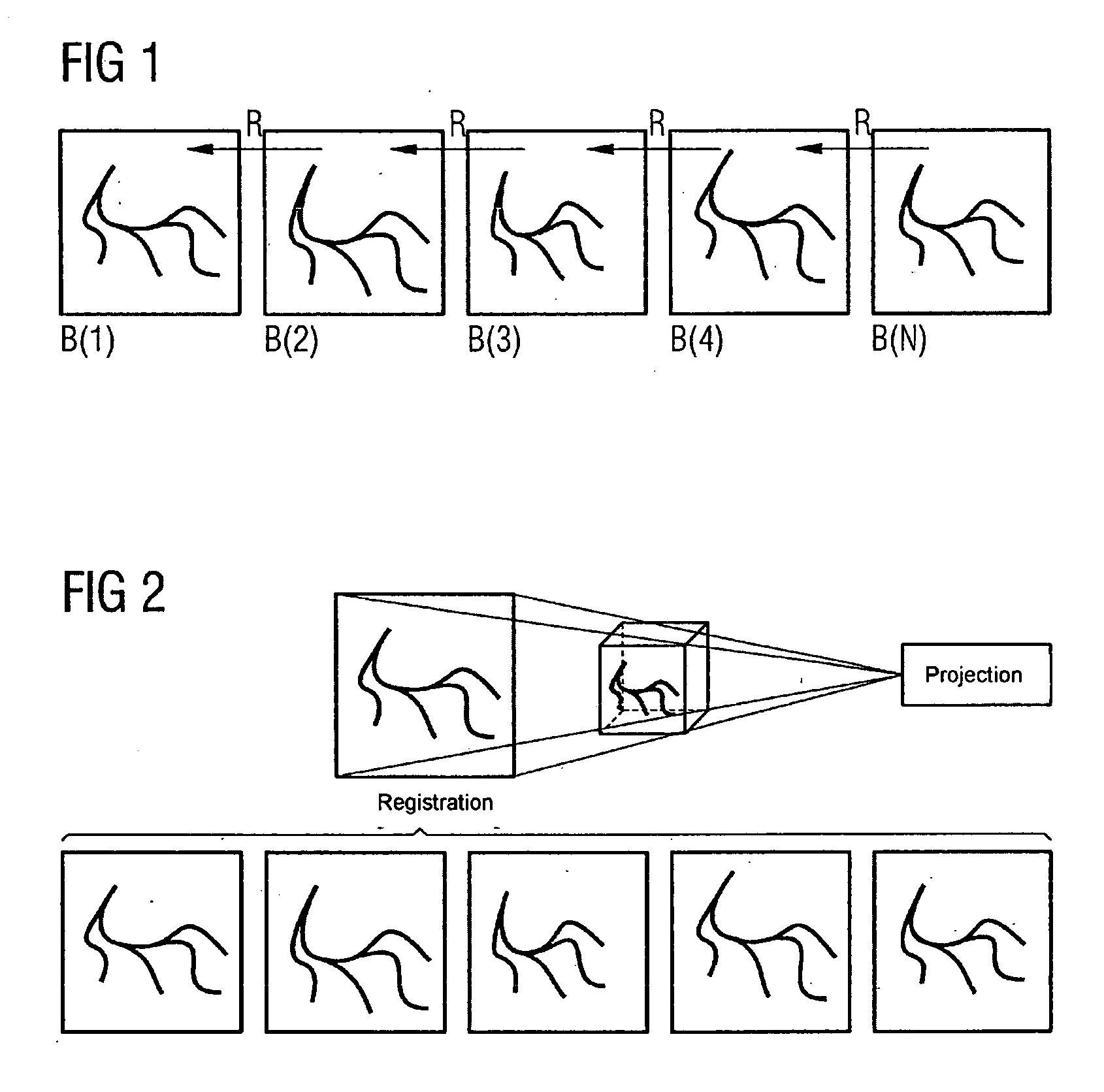 Method and device for visualizing objects