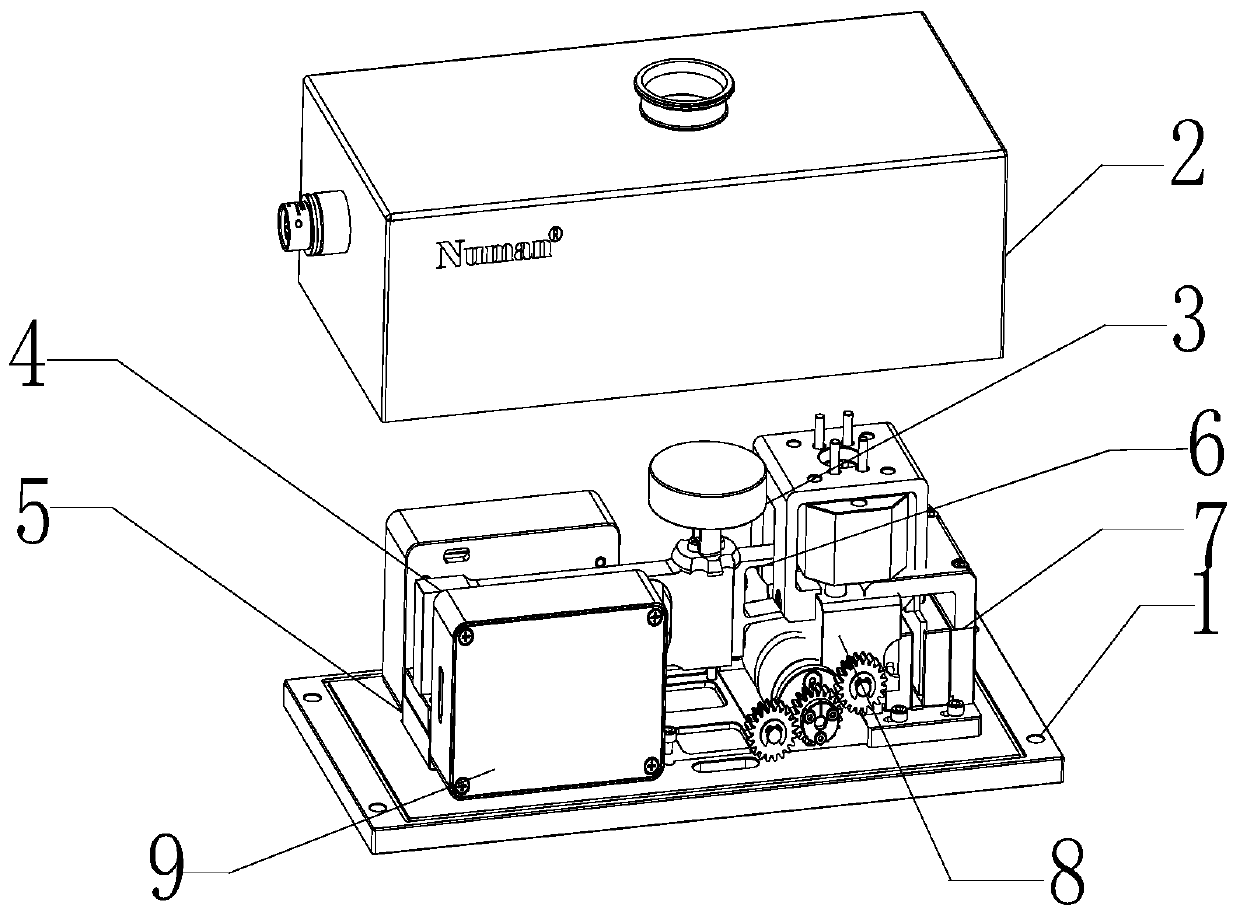 Weighing device and weighing system