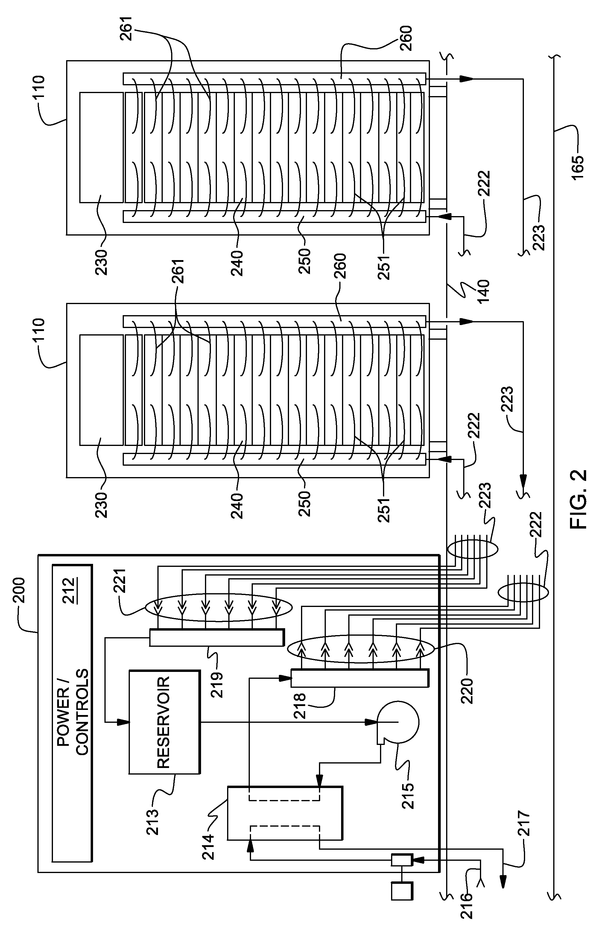Cooled electronic module with pump-enhanced, dielectric fluid immersion-cooling