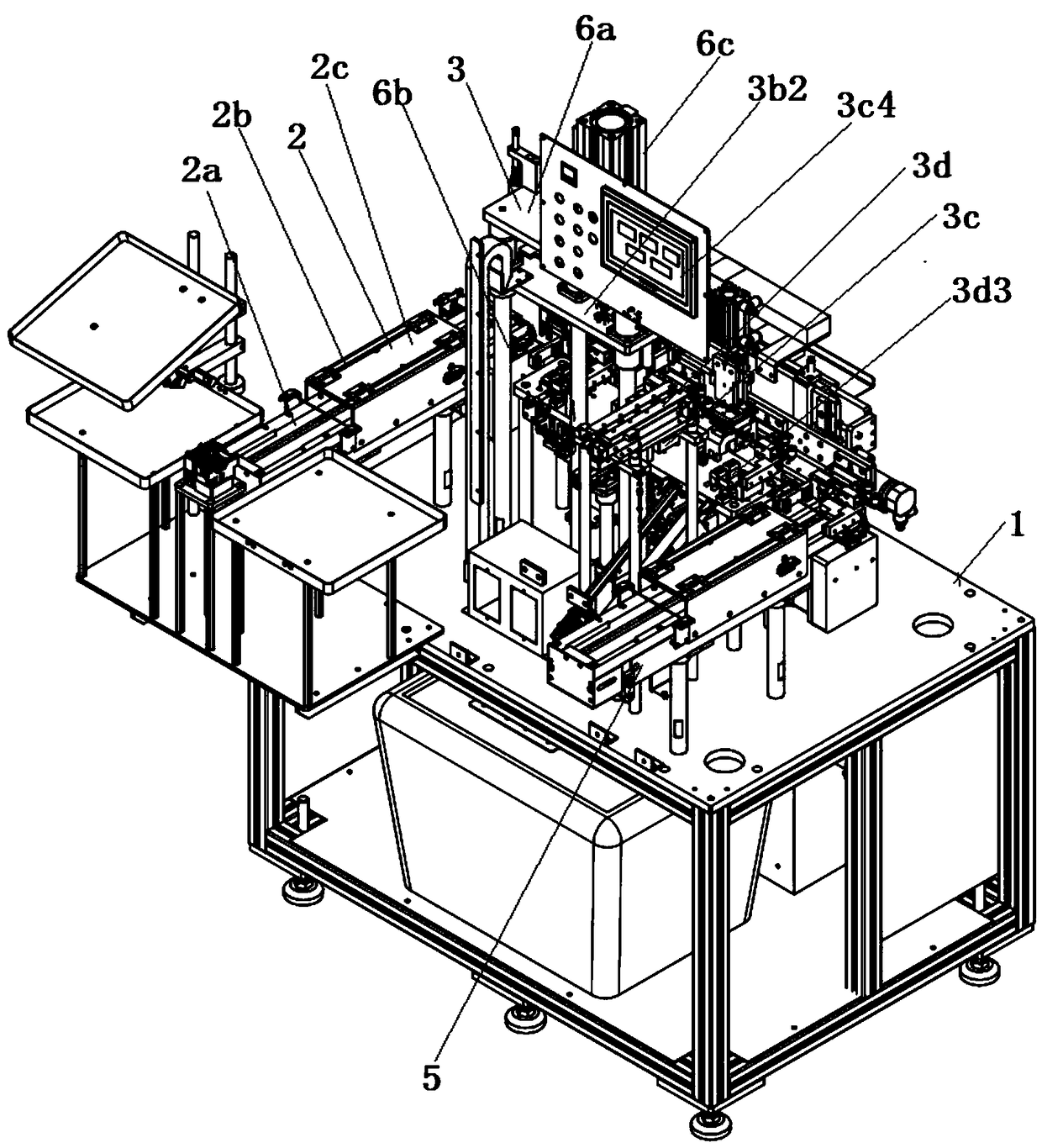 Hardware assembled product assembly inspection device