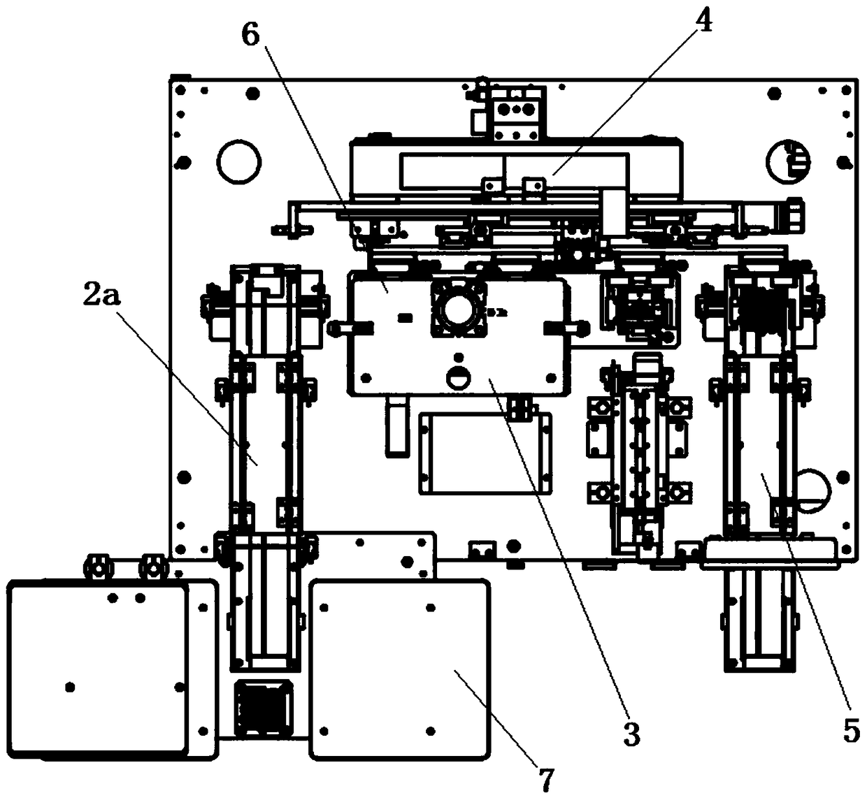 Hardware assembled product assembly inspection device