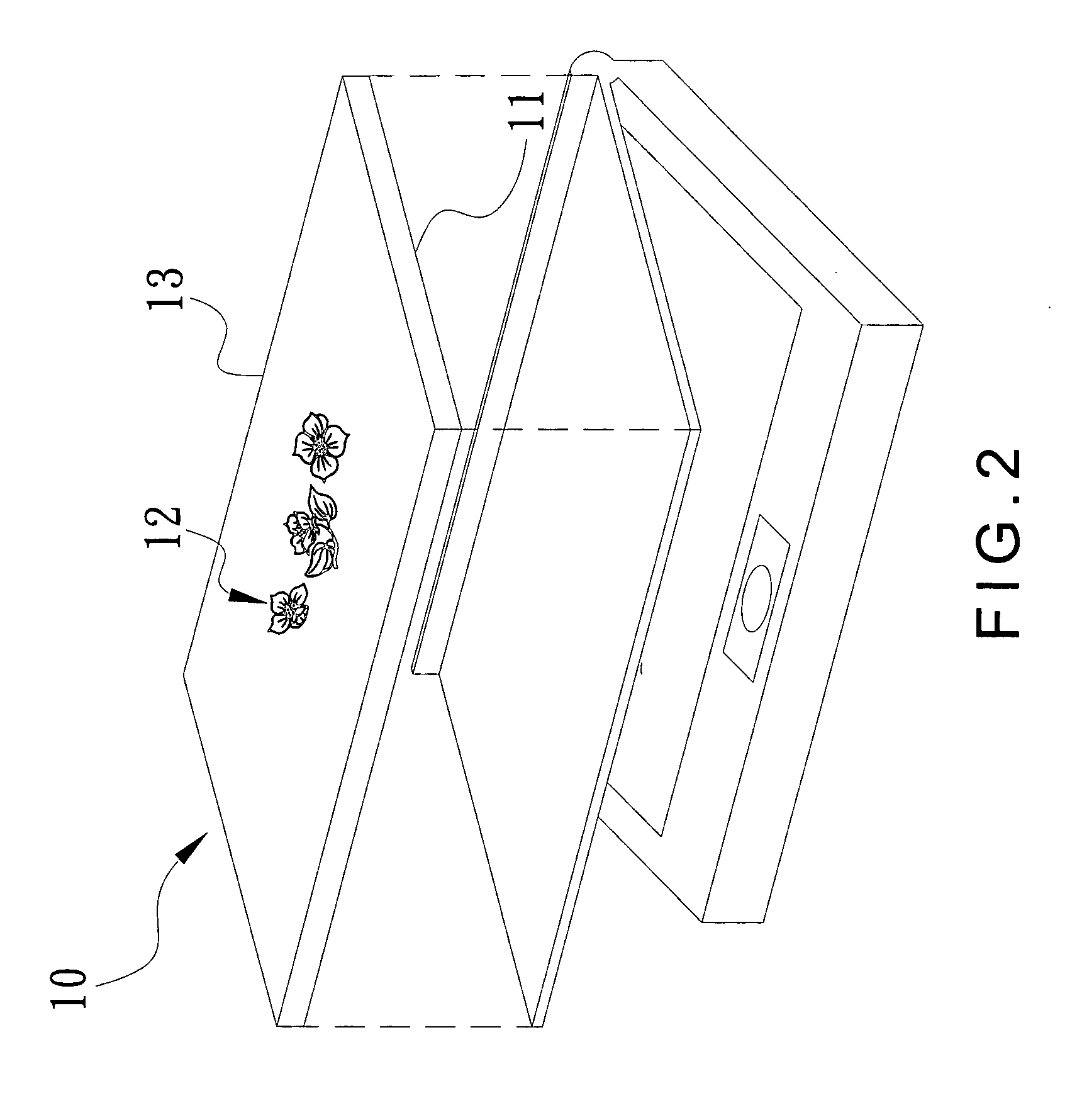 Skin having enameled metal structure for notebook computer