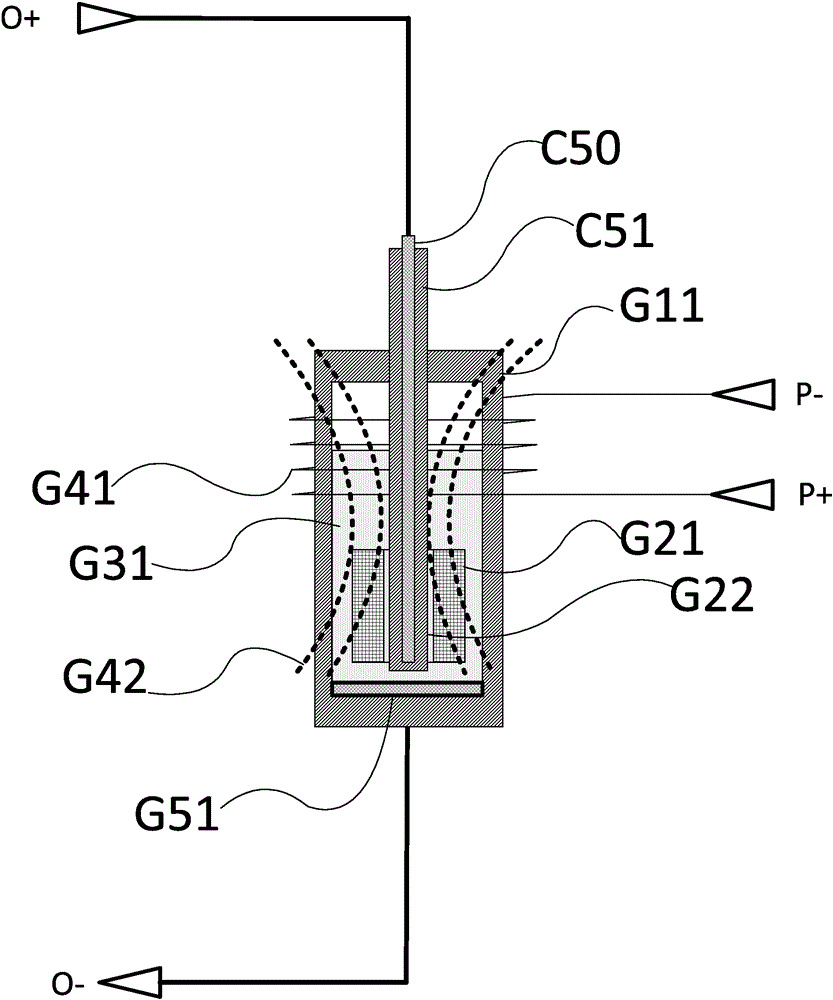 Linear controllable capacitor of decrescent capacitance, large-scale rice milling machine starting buffer circuit and electric machinery