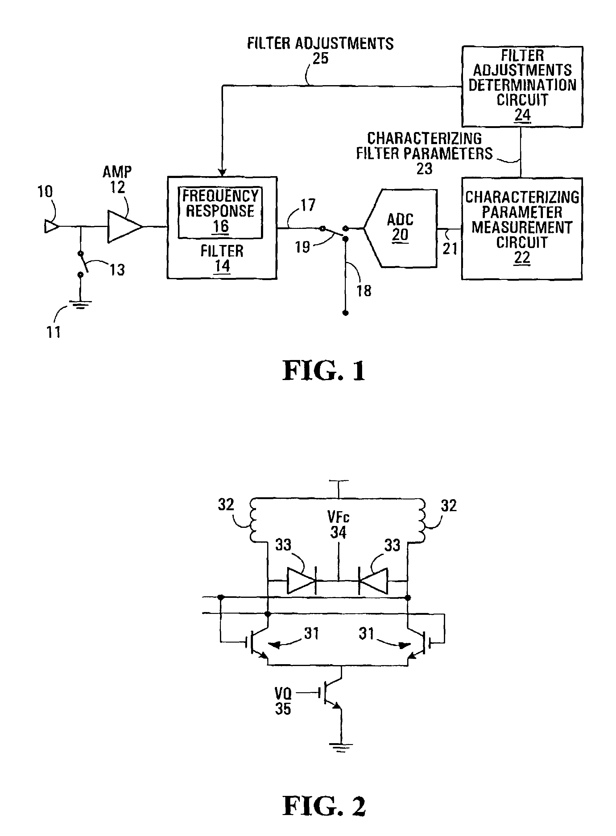Directly tuned filter and method of directly tuning a filter