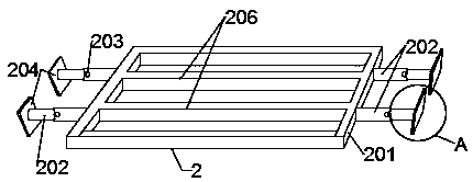 Layer-height-adjustable bean sprout cultivation device