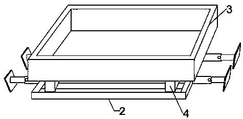Layer-height-adjustable bean sprout cultivation device