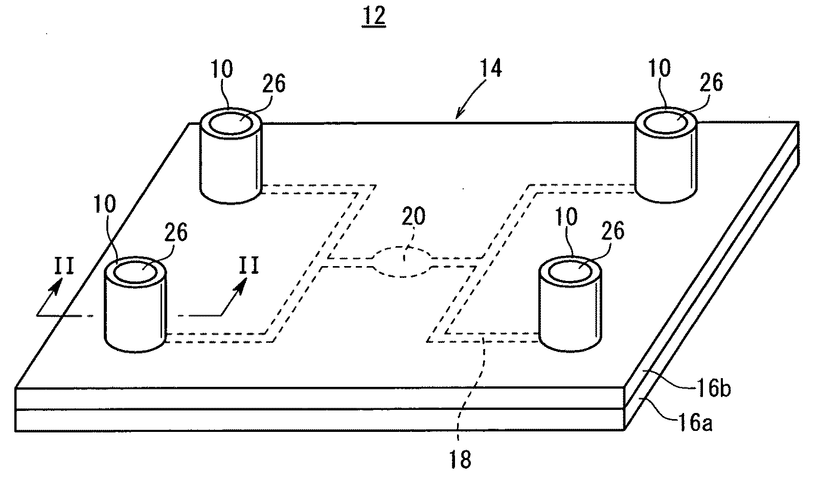 Electroosmotic material, method for production of the material, and electroosmotic flow pump
