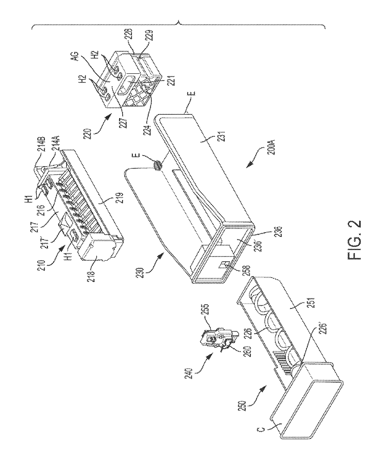 Ice making system and air flow circulation for slimline ice compartment