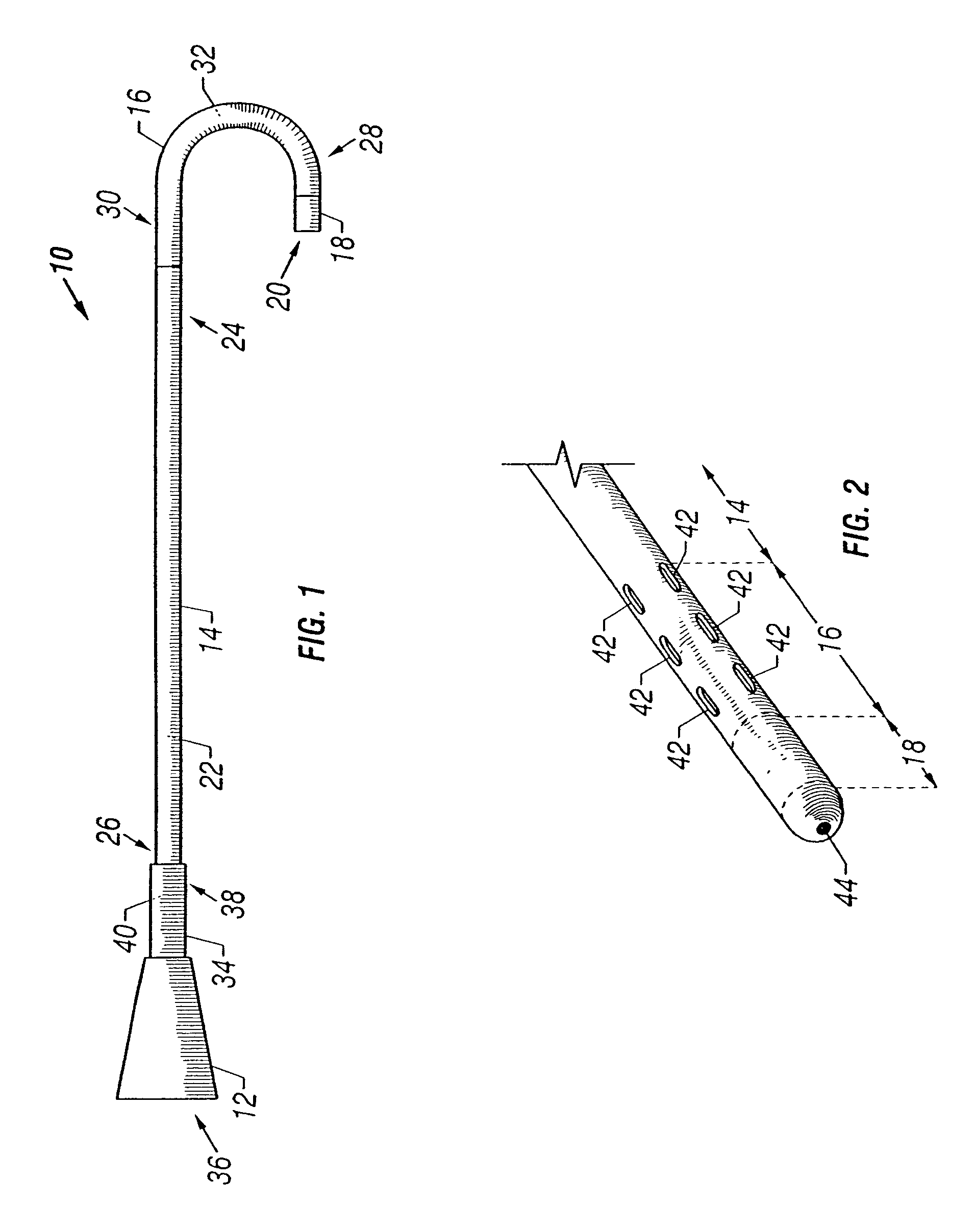 Anti-recoil catheter