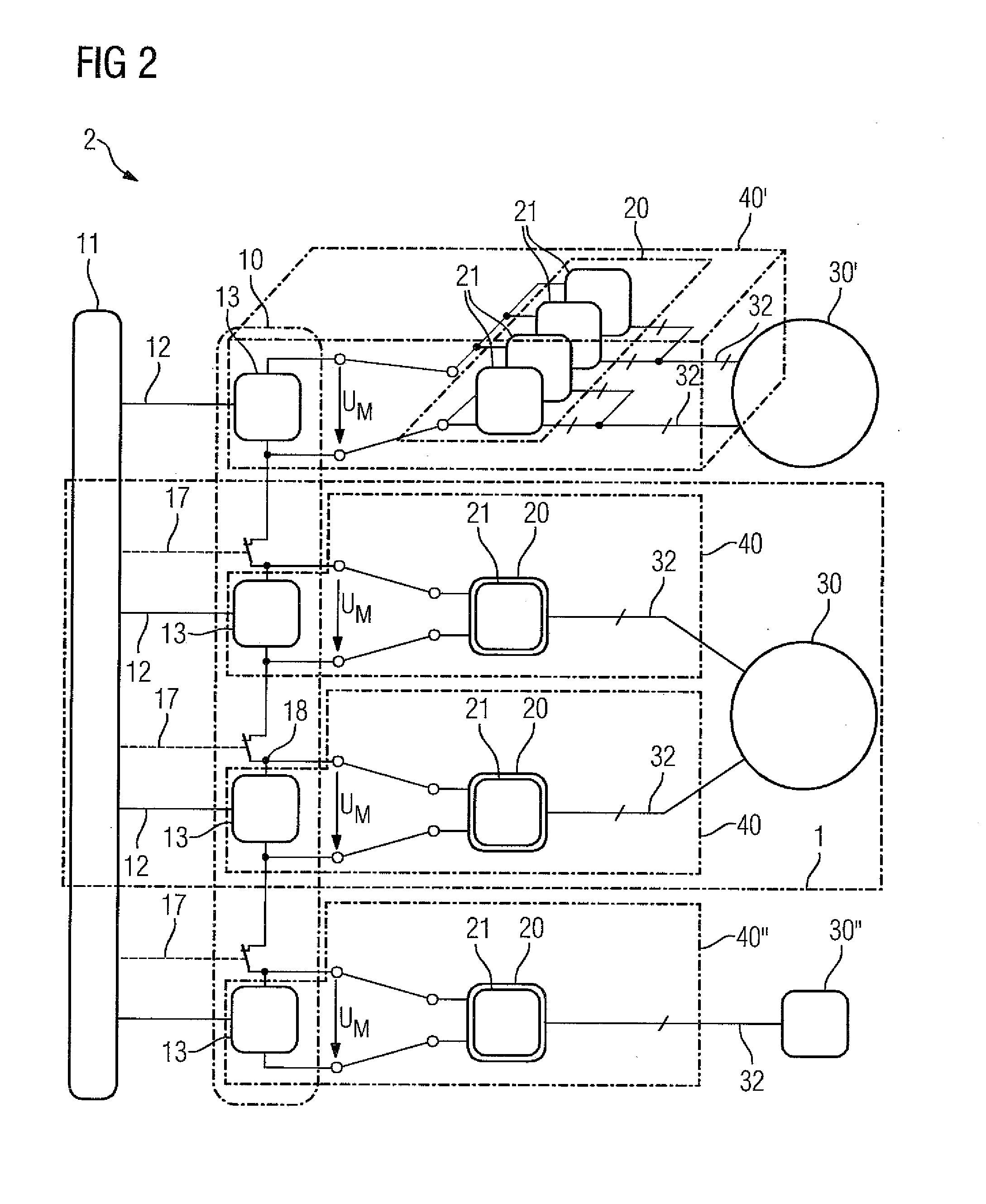 Apparatus and method for state of charge compensation of an energy storage system