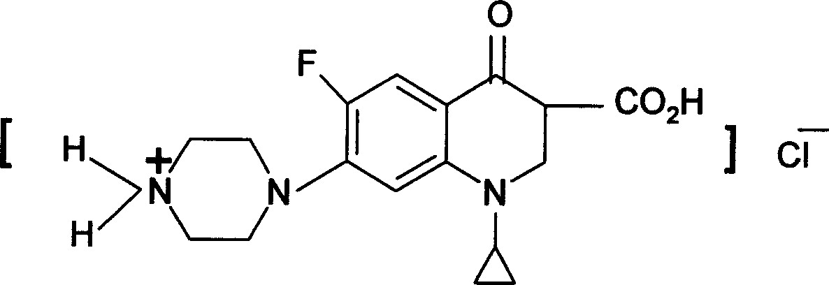 Ciprofloxacin mandelate, ofloxacin mandelate and preparation process thereof