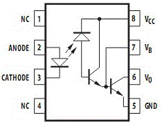 Remote control circuit detection circuit for negative control terminal