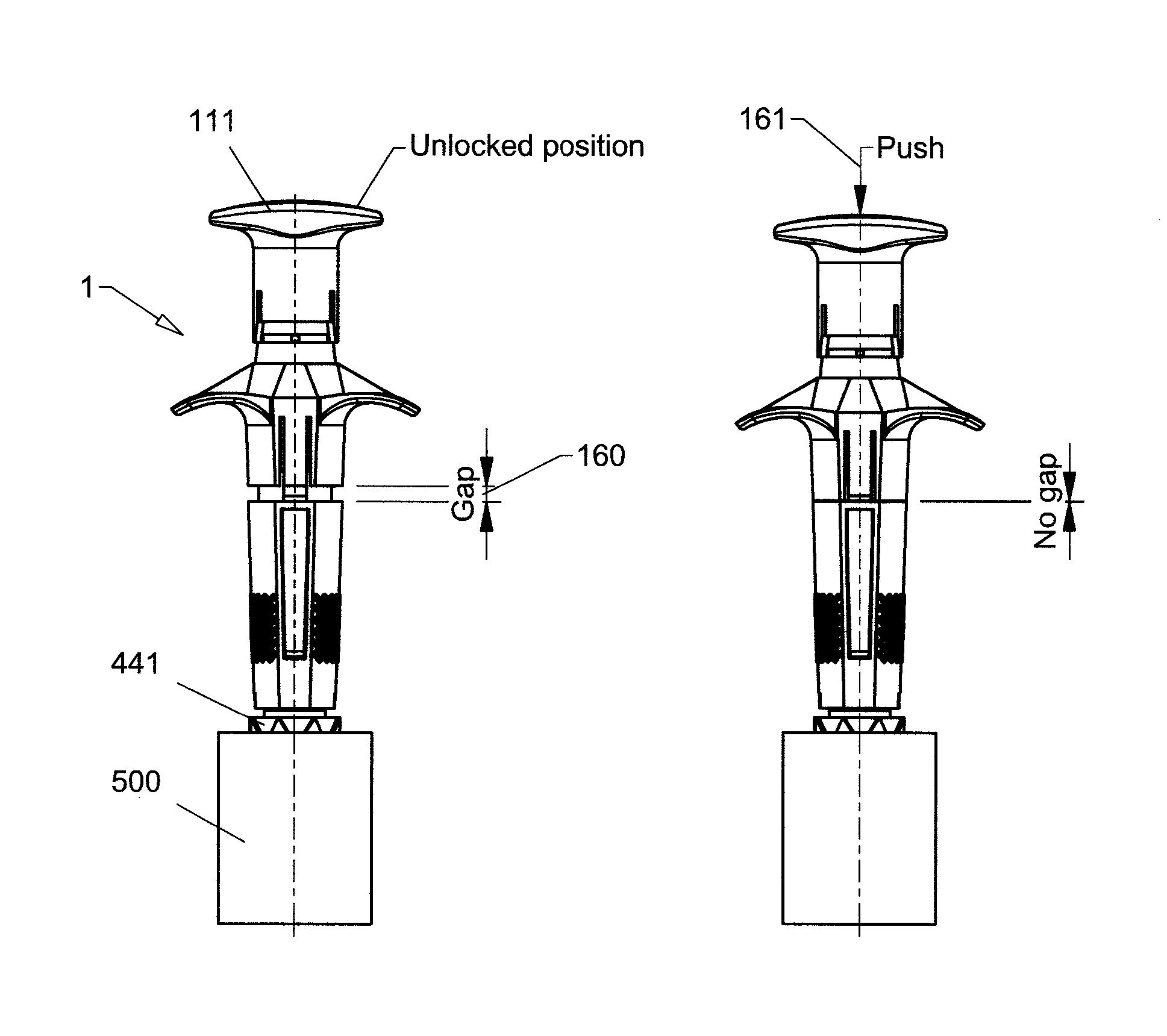 Intraosseous device for inserting a cannula into a bone