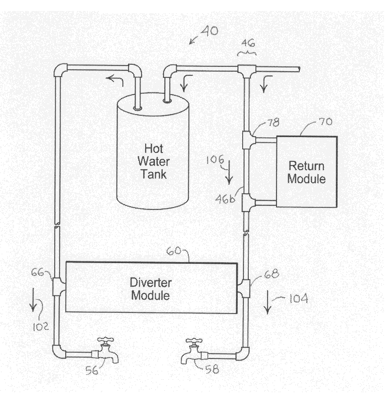 System and Method for Conserving Water Supplied by a Hot Water Tank