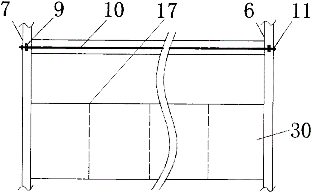 Express delivery terminal warehouse machine and automatic service method