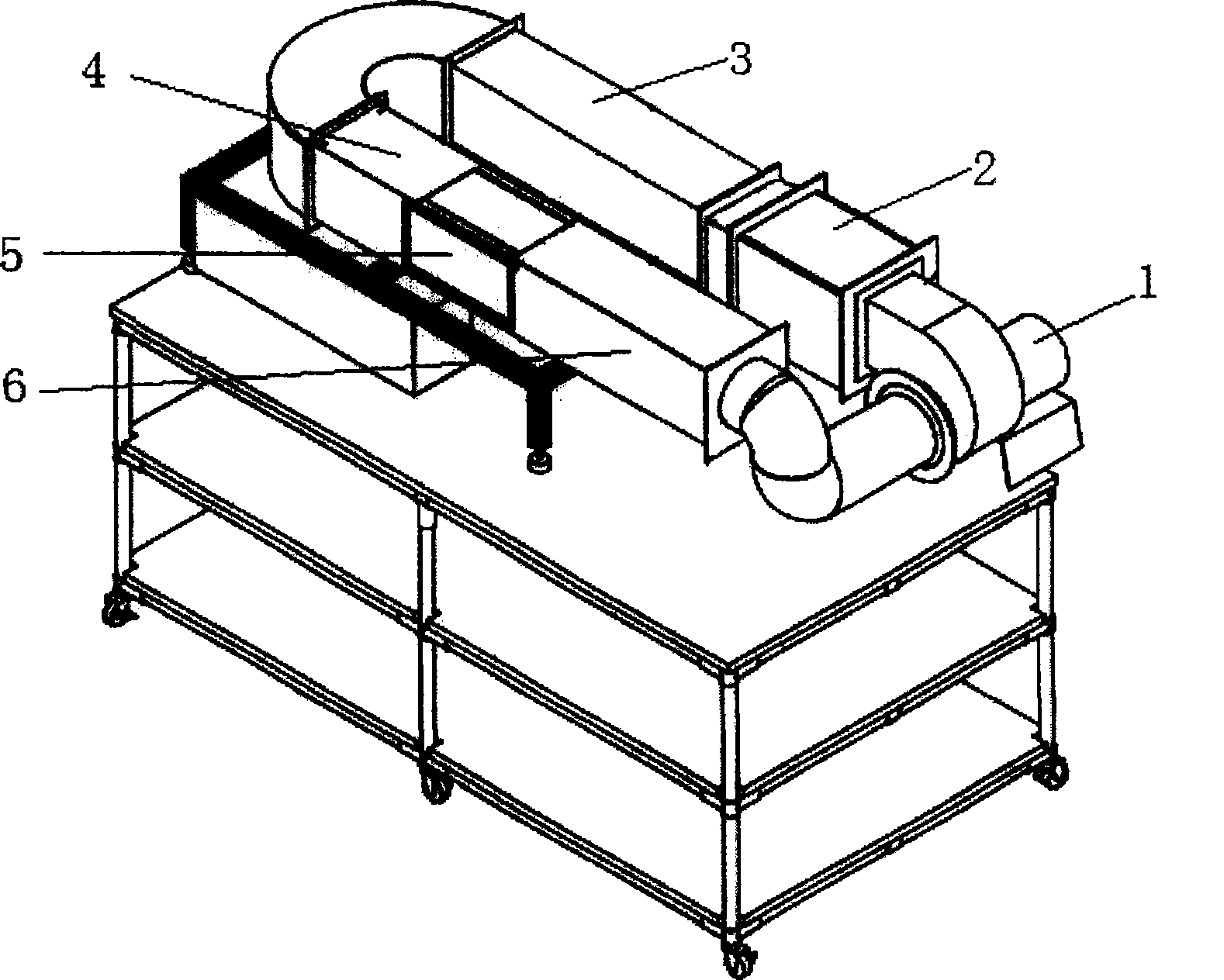 Air passage and its control method