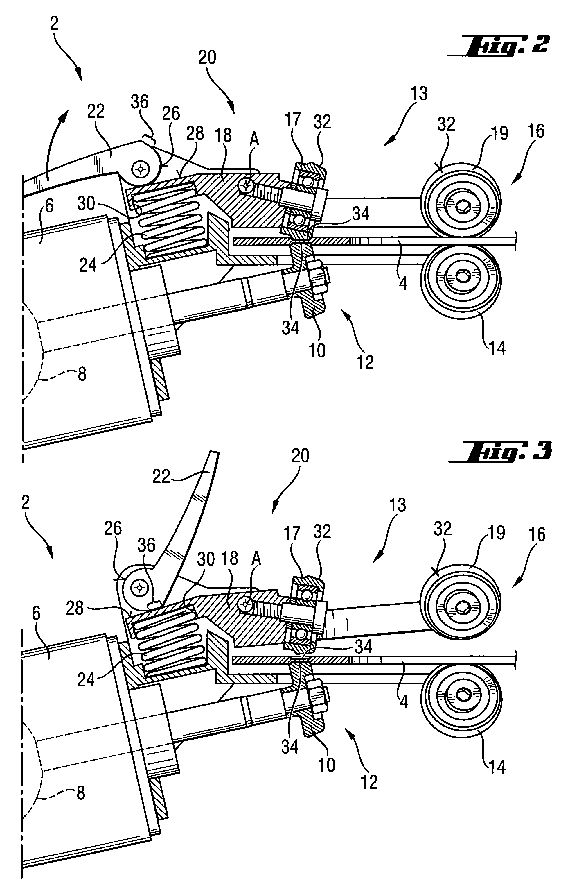 Power tool with an eccentrically driven working tool