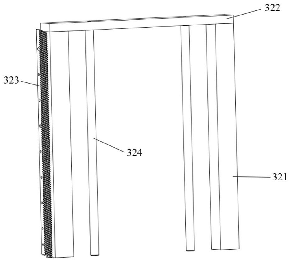 Preparation method and system of nano silicon carbide particle reinforced aluminum-based gradient composite material