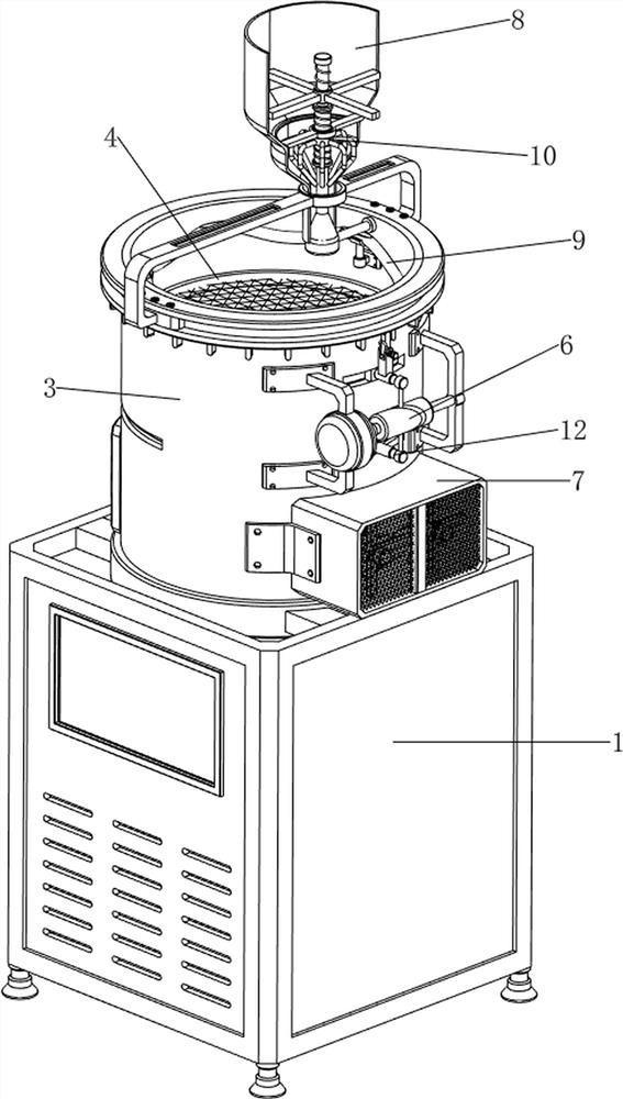 A processing equipment for extracting dietary rice from plants