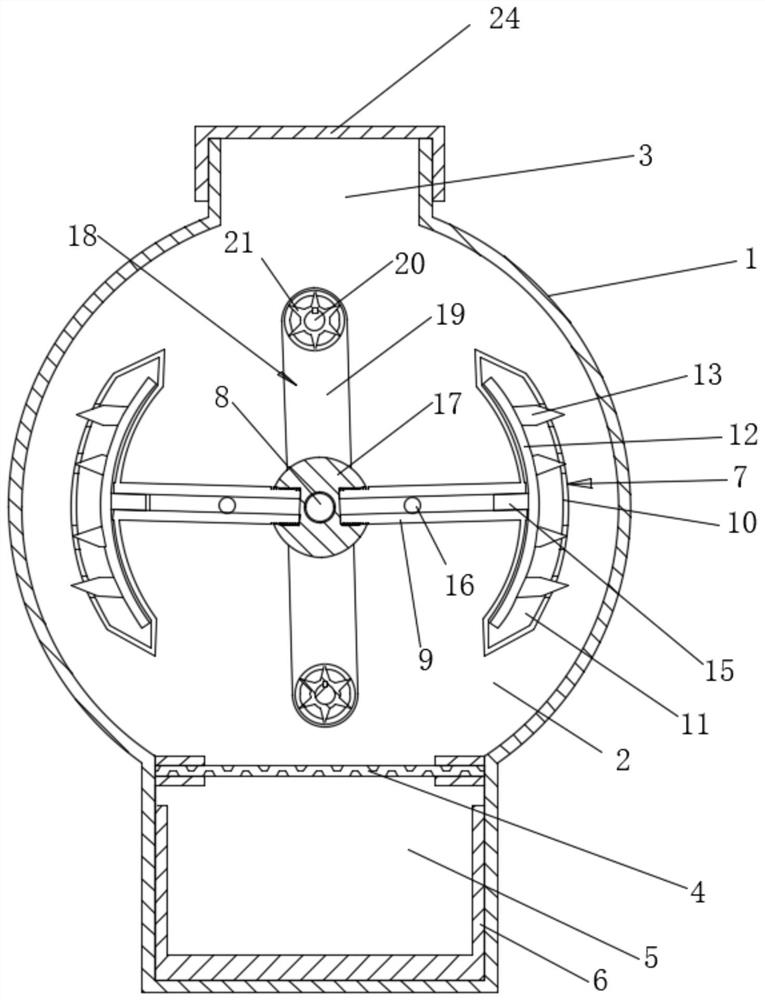 Variable torque traditional Chinese medicine crushing machine