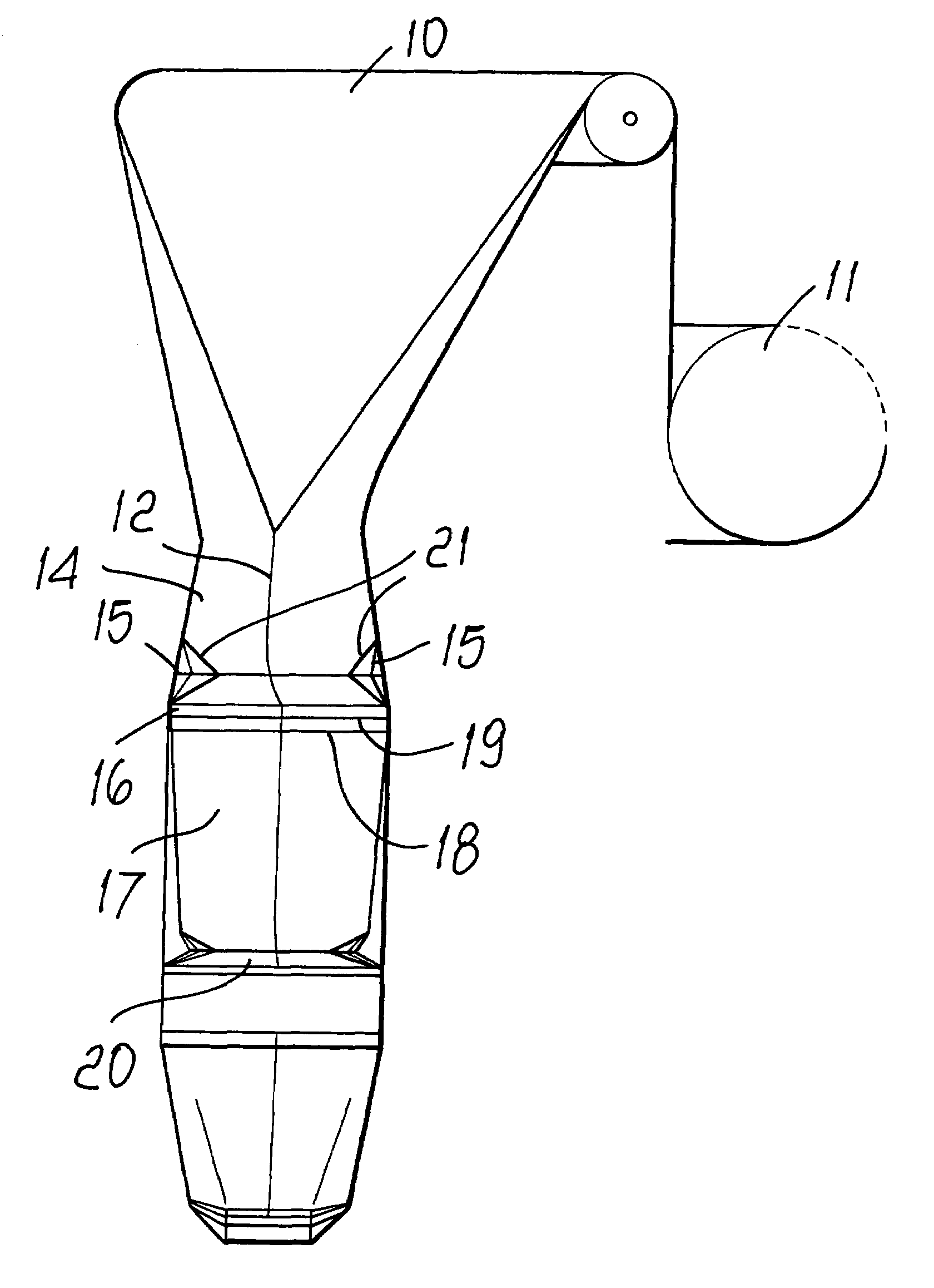 Method for manufacturing container with inherently stable base