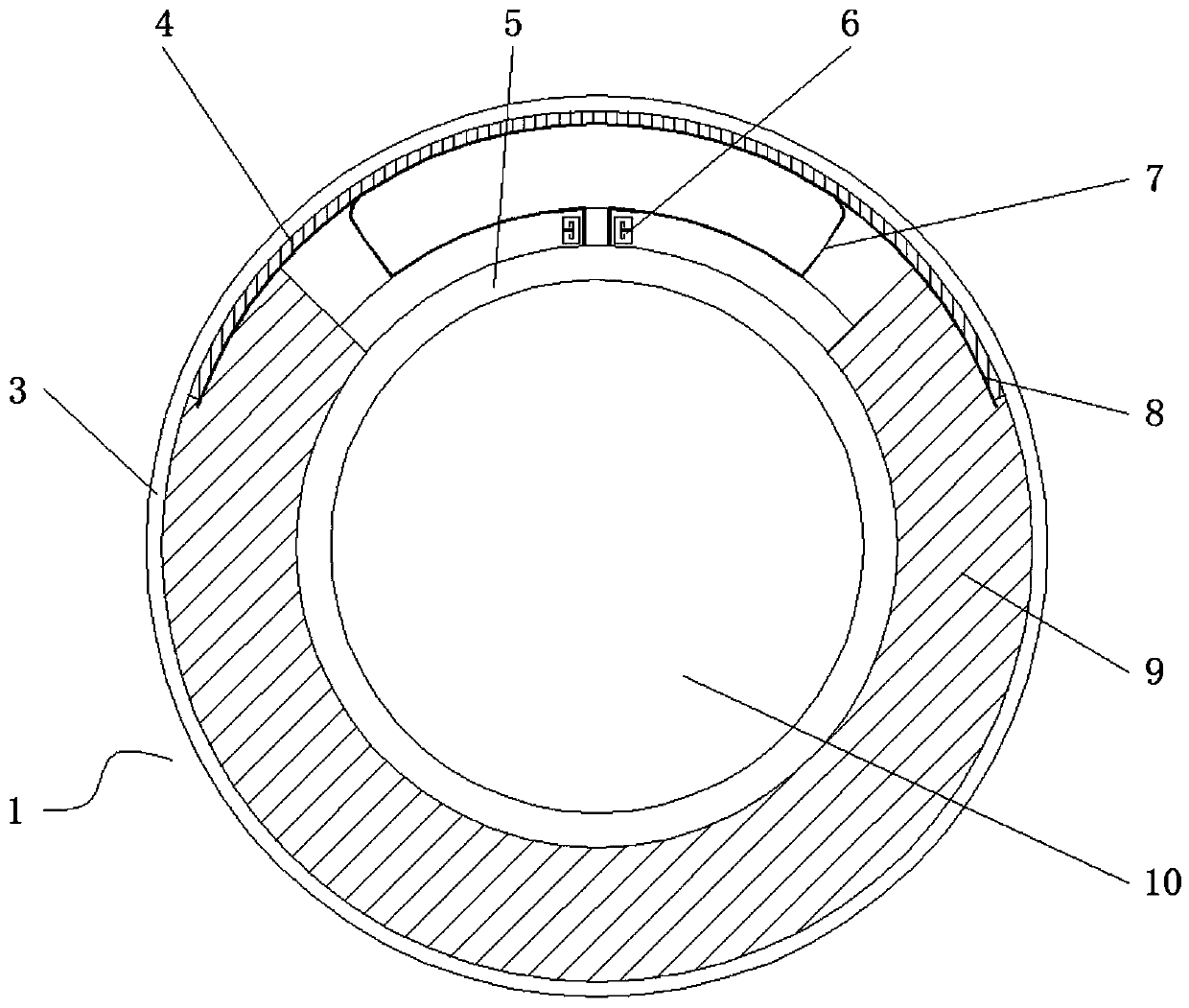 Antenna with heat dissipation function for gateway equipment
