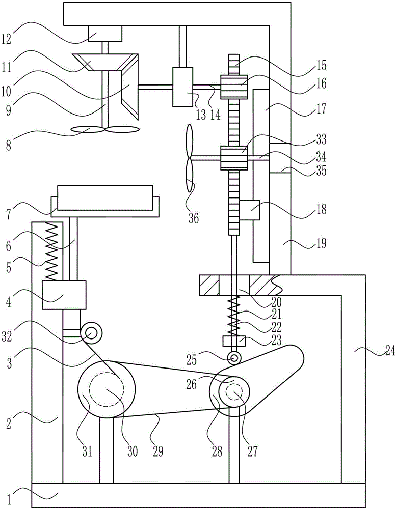 Power capacitor placing heat dissipation device