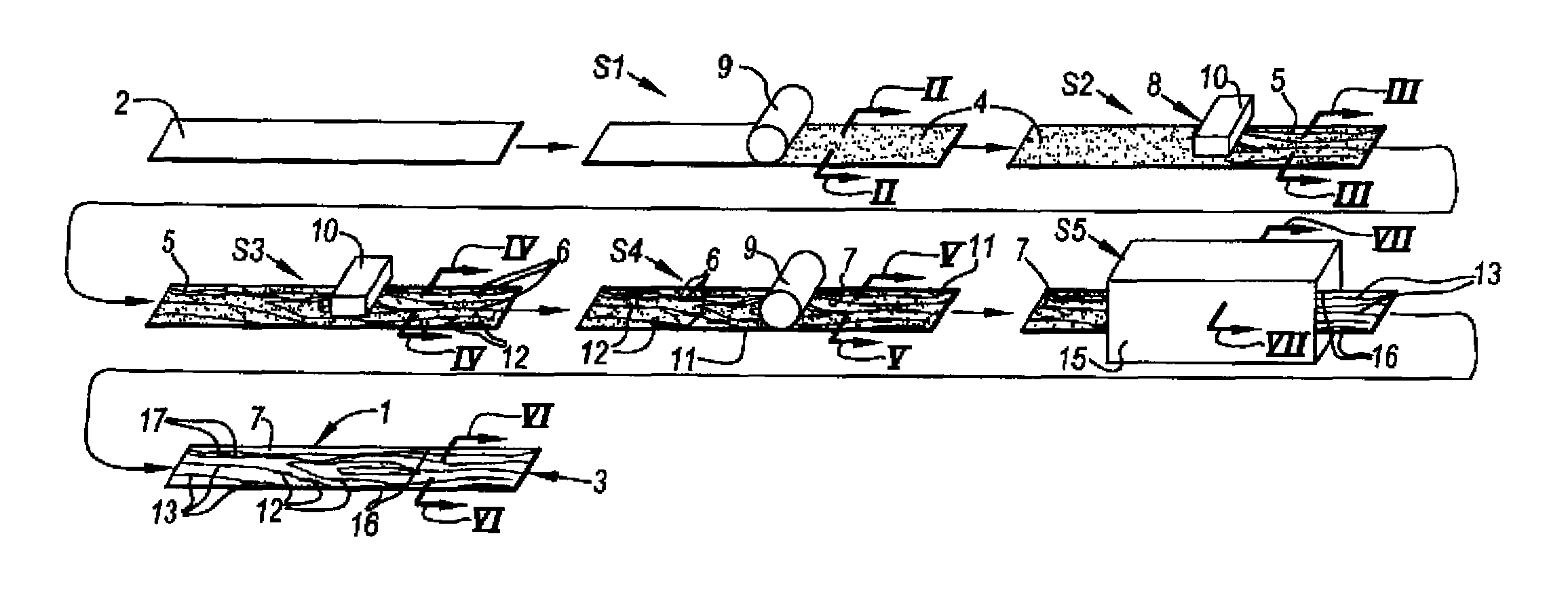 Coated panel and method for manufacturing such panel