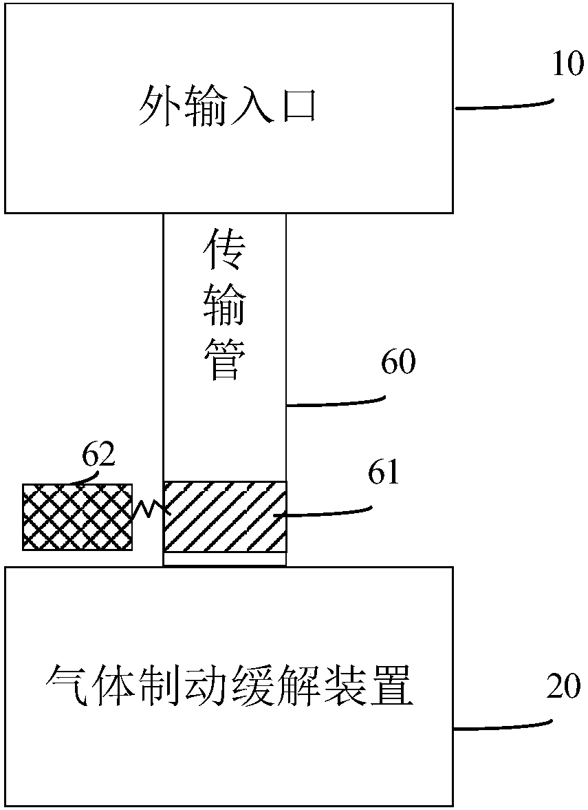 Train brake release system and train