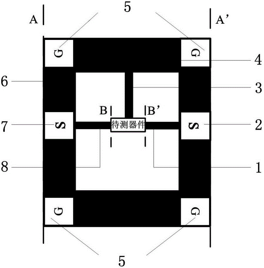 Millimeter wave / terahertz ultra wide band open-short de-embedding method and system