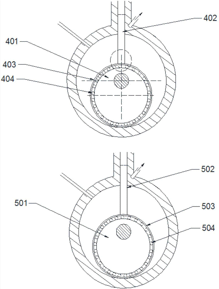 Carbon dioxide four-stage rotor type compression-expansion machine