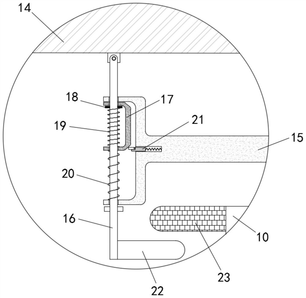 An energy-saving and environment-friendly automatic auxiliary device for garbage collection