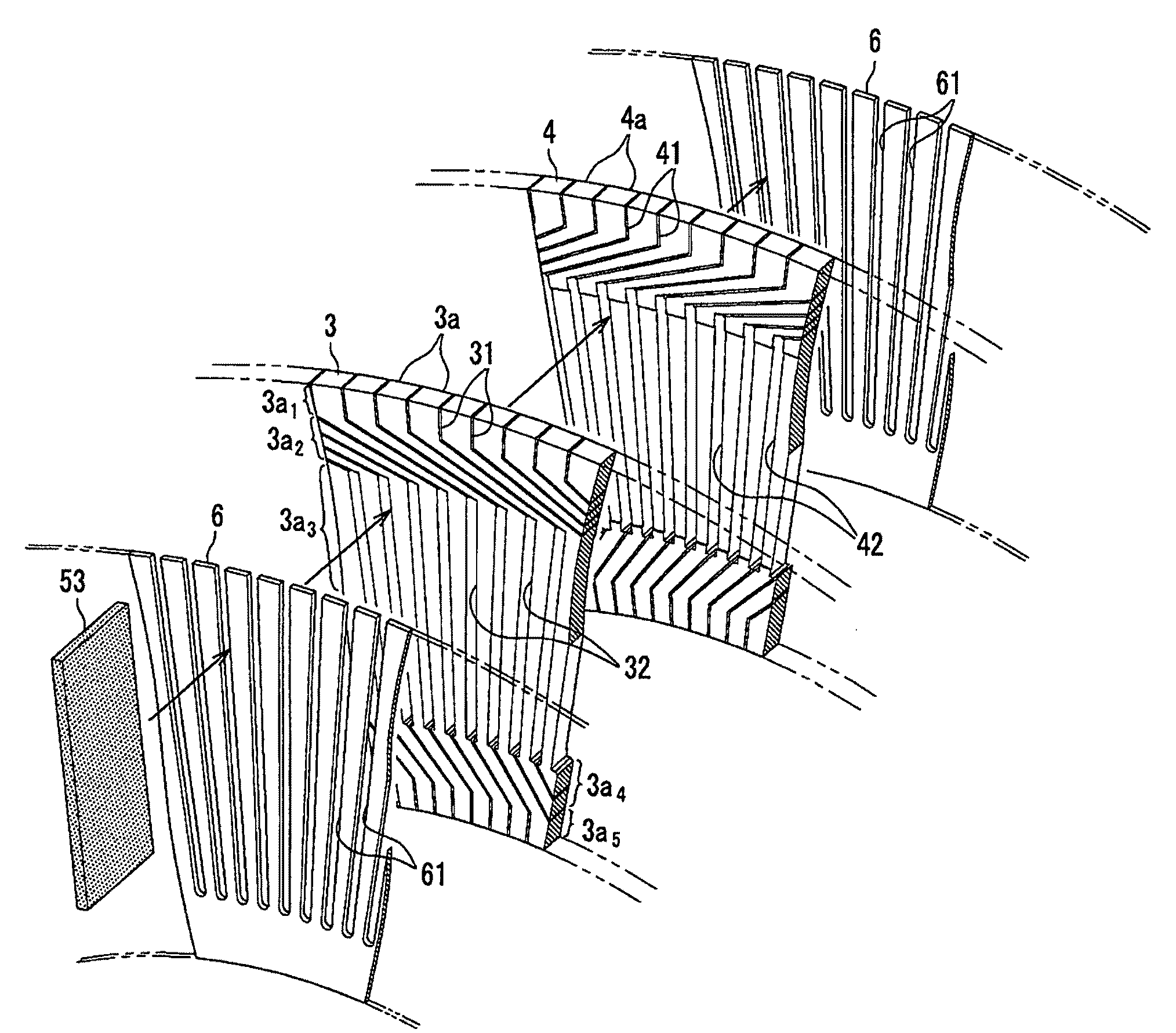 Coil assembly for electrical rotating machine, stator for electrical rotating machine, and electrical rotating machine