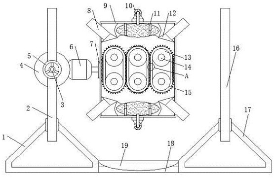 An automatic detection device for feed quality