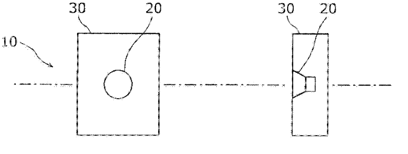 Speaker device, audio control device, wall attached with speaker device