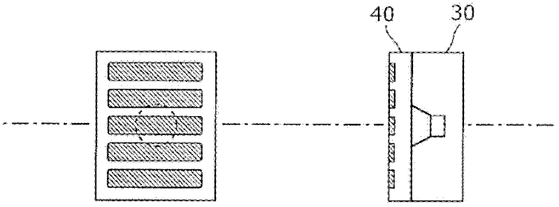 Speaker device, audio control device, wall attached with speaker device