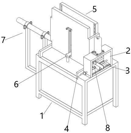 Anti-deformation punching device for stainless steel pipe