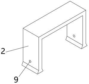 Anti-deformation punching device for stainless steel pipe