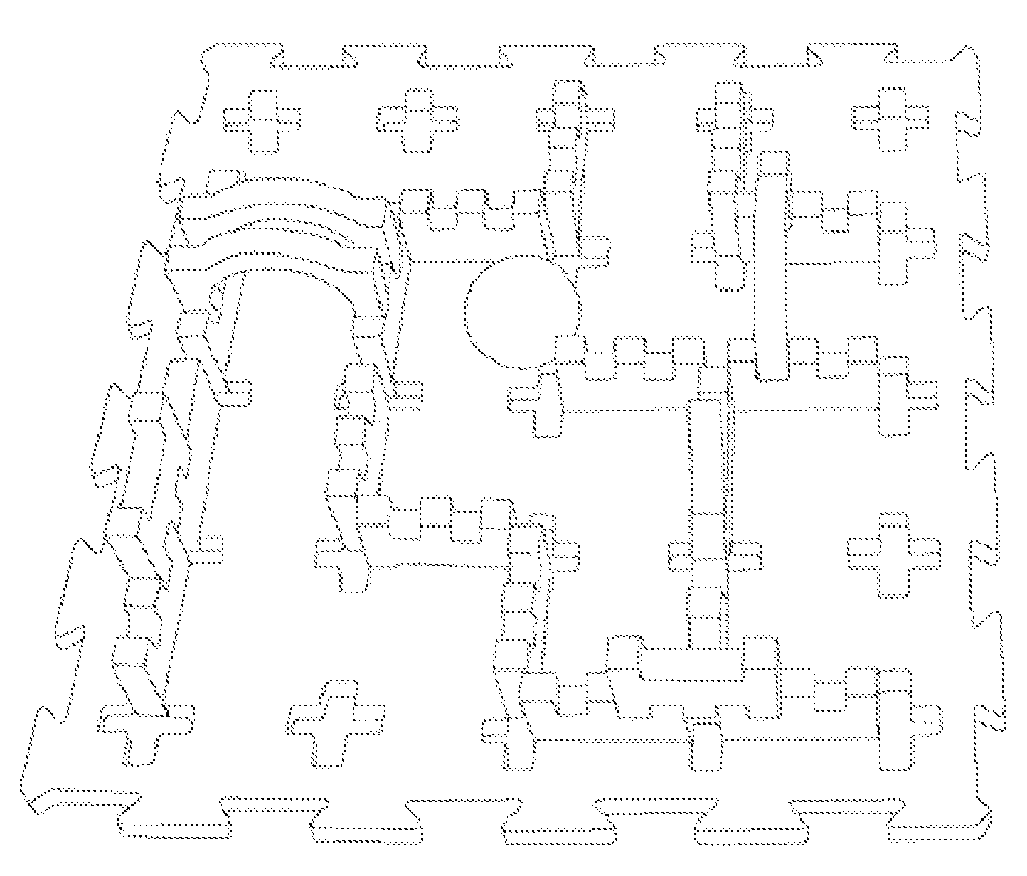 Three-Dimensional Puzzle Maze