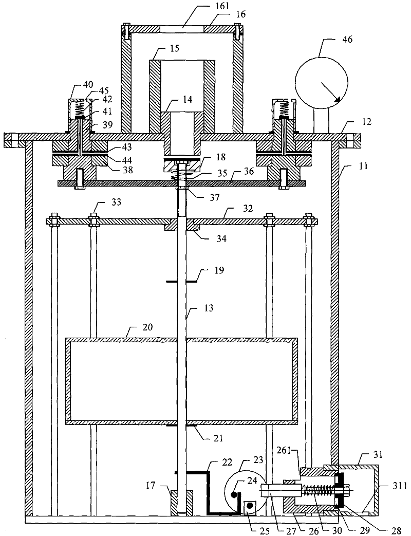 Automatic water discharge device