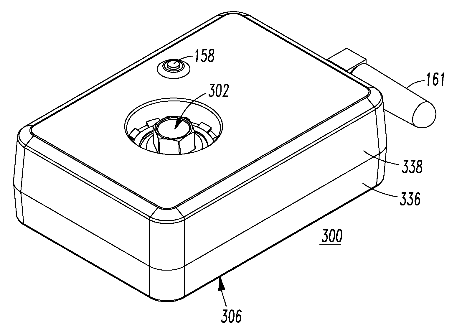 Acoustic apparatus and acoustic sensor apparatus including a fastener