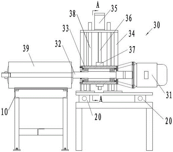 Surface polishing and grinding machine