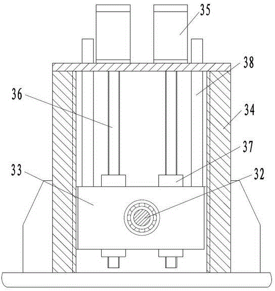 Surface polishing and grinding machine