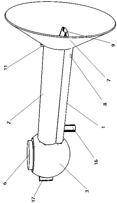 High-efficiency filter indoor smoke purification device