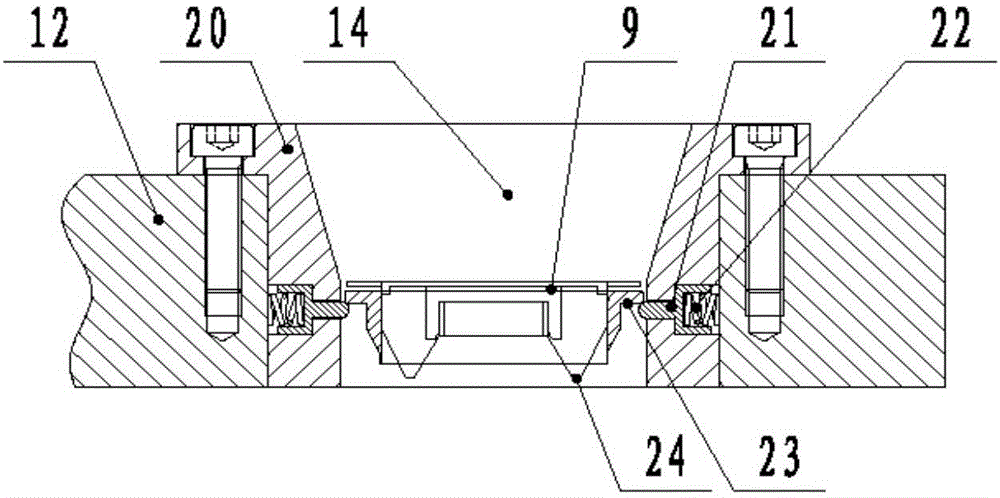 Plug pressing device